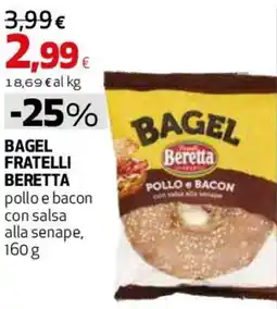 Coop Master Alleanza 3.0 Bagel fratelli BERETTA offerta