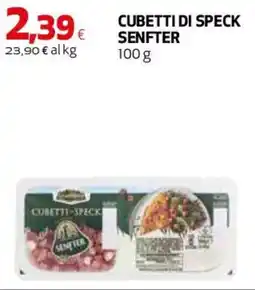 Coop Master Alleanza 3.0 Cubetti di speck SENFTER offerta