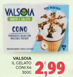 Eté Valsoia il gelato coni x4 offerta