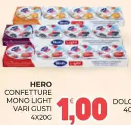 Eté Hero confetture mono light offerta