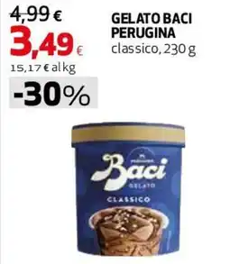 Coop Master Alleanza 3.0 Gelato baci perugina classico offerta