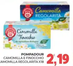 Eté Pompadour camomilla e finocchio camomilla regolarita x18 offerta