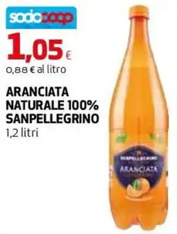 Coop Master Alleanza 3.0 Aranciata naturale 100% SANPELLEGRINO offerta