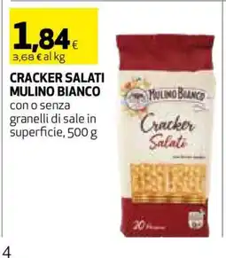 Coop Cracker Salati Mulino Bianco offerta