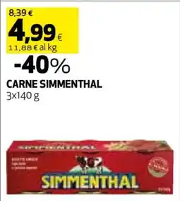 Coop CARNE SIMMENTHAL offerta