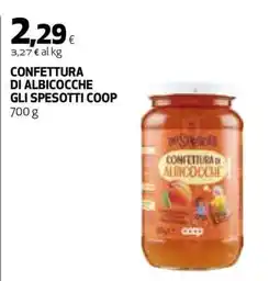 Coop CONFETTURA DI ALBICOCCHE GLI SPESOTTI COOP offerta