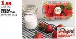 Coop Master Alleanza 3.0 Fragole origine COOP offerta