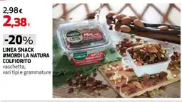 Coop Master Alleanza 3.0 Linea snack #mordi la natura COLFIORITO offerta