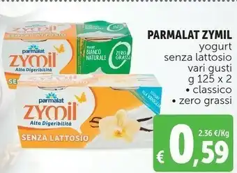 Deco Supermercati Zymil yogurt senza lattosio offerta
