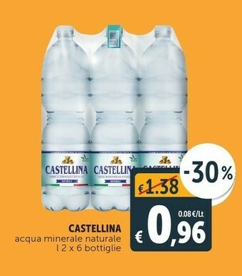 Deco Supermercati Acqua minerale naturale offerta