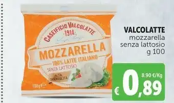Deco Supermercati Mozzarella senza lattosio offerta