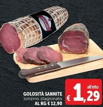 Golosità sannite lonzino stagionato