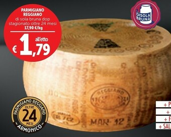 Deco Supermercati Parmigiano reggiano offerta