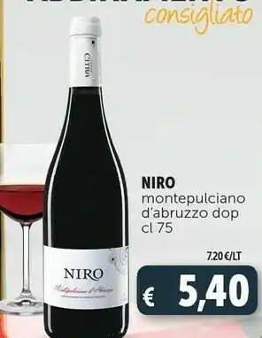 Deco Supermercati Montepulciano d'abruzzo dop offerta