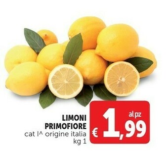 Deco Supermercati Limoni primofiore offerta