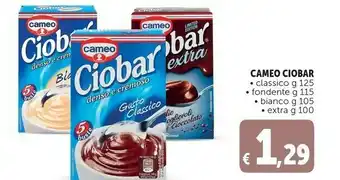 Deco Supermercati Ciobar bianco 105 g(ml) offerta
