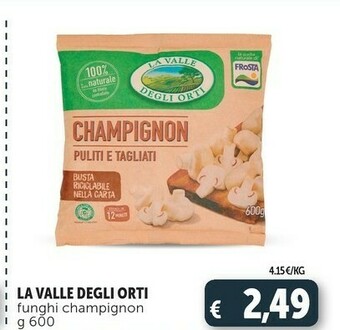 Deco Supermercati Funghi champignon offerta