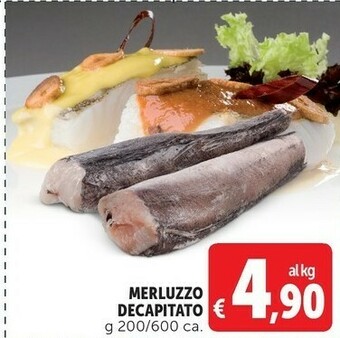 Deco Supermercati Merluzzo decapitato offerta