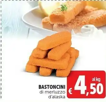 Bastoncini di merluzzo alaska