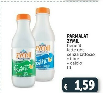 Deco Supermercati Zymil latte intero alta digeribilità senza lattosio uht 1000 g(ml) offerta