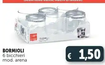 Deco Supermercati 6 bicchieri offerta