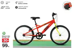 Carrefour Mountain Bike 20" Boy - Girl offerta