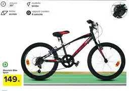Carrefour Mountain Bike Sport offerta