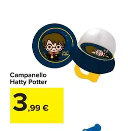 Carrefour Campanello Hatty Potter offerta
