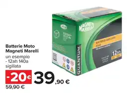 Carrefour Batterie Moto Magneti Marelli offerta