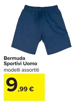 Carrefour Bermuda Sportivi Uomo offerta
