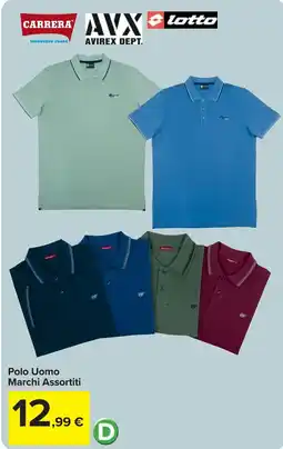 Carrefour Polo Uomo Marchi offerta