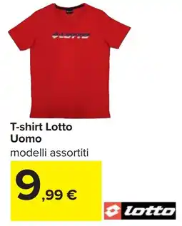 Carrefour T-shirt Lotto Uomo offerta