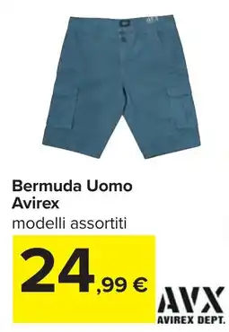Carrefour Bermuda Uomo Avirex offerta
