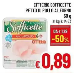 A&O Citterio sofficette petto di pollo al forno offerta