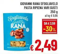 A&O Giovanni rana sfogliavelo pasta ripiena offerta