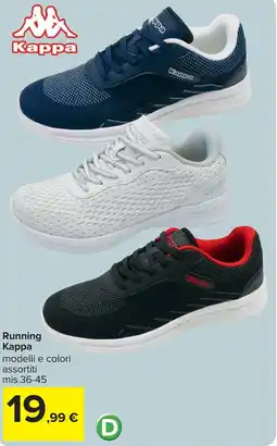 Carrefour Running Kappa offerta