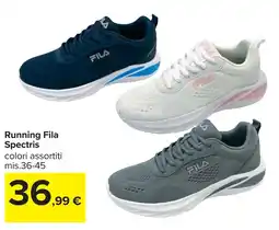 Carrefour Running Fila Spectris offerta