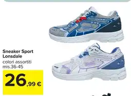 Carrefour Sneaker Sport Lonsdale offerta