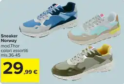 Carrefour Sneaker Norway offerta