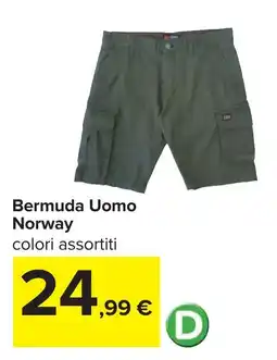 Carrefour Bermuda Uomo Norway offerta