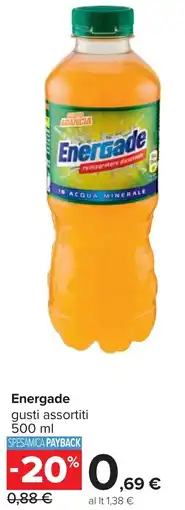 Carrefour Energade offerta
