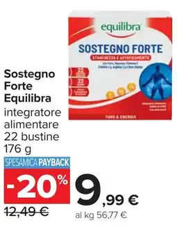 Carrefour Sostegno Forte Equilibra offerta