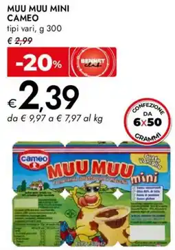 Bennet Muu muu mini CAMEO offerta