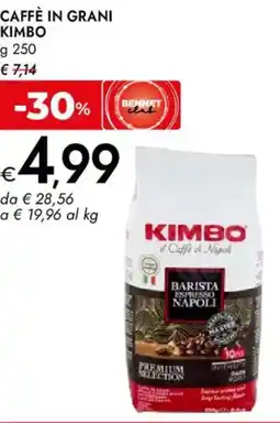 Bennet Caffè in grani KIMBO offerta