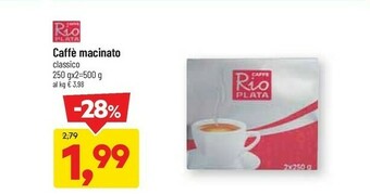 DPiù Caffè offerta