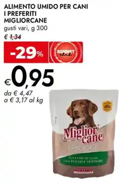 Bennet Alimento umido per cani i preferiti MIGLIORCANE offerta