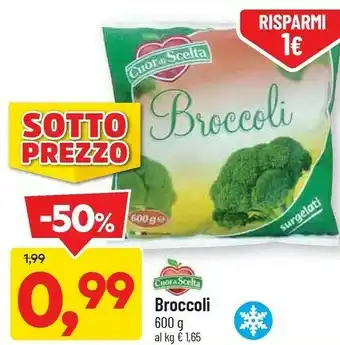 DPiù Broccoli 600 g offerta
