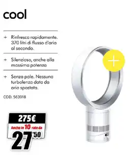 MediaWorld dyson cool offerta