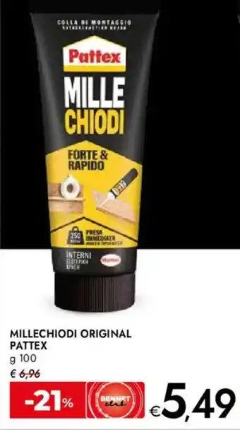 Bennet Millechiodi original PATTEX offerta