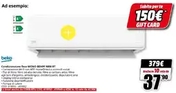 MediaWorld beko Condizionatore fisso MONO BEHPF 9000 BT offerta